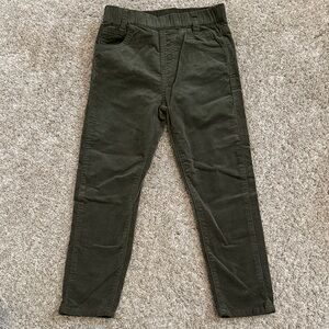 George Hats boys Dark Green Corduroy Pants. Size 5-6. Like new
